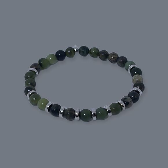 NWT Wool + Pepper Co. Taurus + Chrysoprase Bracelet - Zodiac x Gemstone - Picture 7 of 13